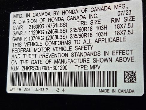Used 2024 Honda CR-V EX-L image 12