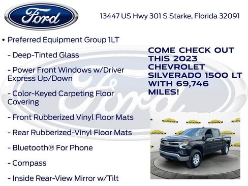 Used 2023 Chevrolet Silverado 1500 LT AWD/4WD image 20