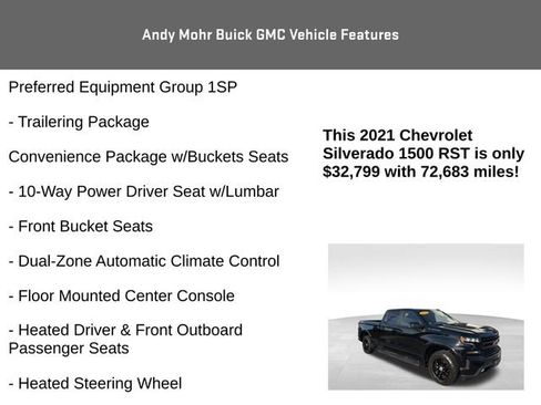 Used 2021 Chevrolet Silverado 1500 RST image 20