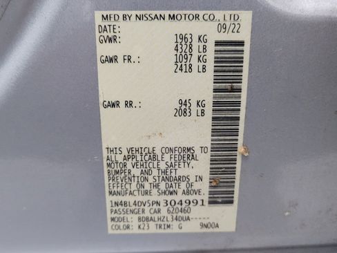 Used 2023 Nissan Altima 2.5 SV FWD image 33