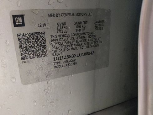 Used 2020 Chevrolet Impala LT FWD image 33