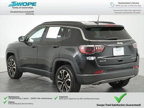 Certified 2023 Jeep Compass Limited AWD/4WD image 5