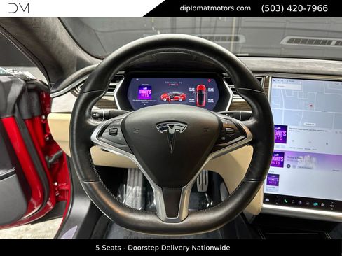 Used 2015 Tesla Model S P85D AWD/4WD image 29