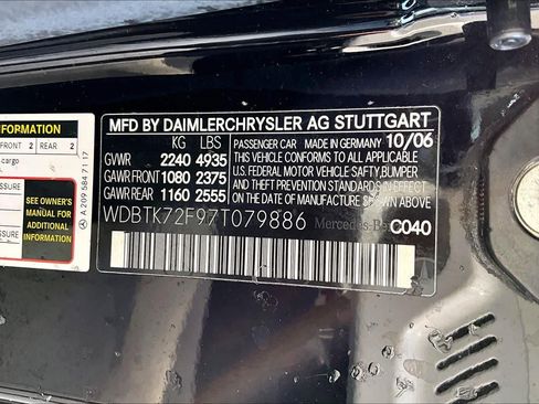 Used 2007 Mercedes-Benz CLK 550 Cabriolet image 29