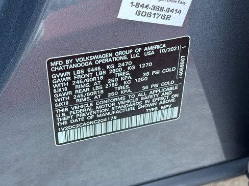 Used 2022 Volkswagen Atlas Cross Sport SE image 28