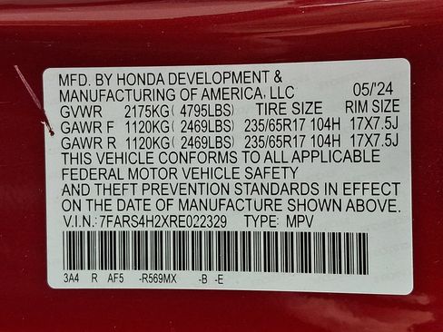 Certified 2024 Honda CR-V LX image 27