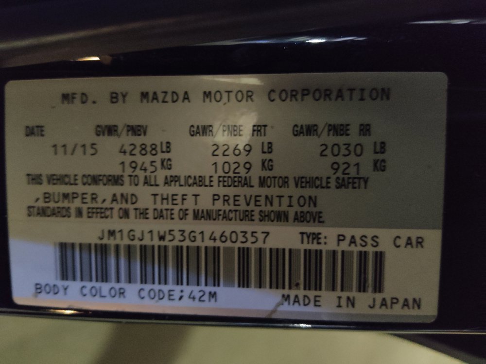 Used 2016 MAZDA MAZDA6 Grand Touring w/ GT Technology Package FWD image 33