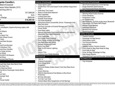Used 2015 Toyota Corolla L image 32