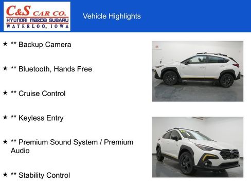 Used 2025 Subaru Crosstrek 2.5i Sport AWD/4WD image 7