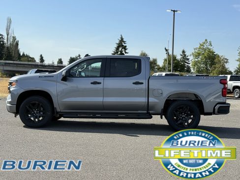 New 2025 Chevrolet Silverado 1500 Custom w/ Turbomax Blackout Package image 2