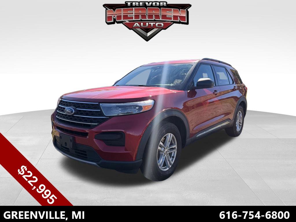 Used 2022 Ford Explorer XLT w/ Class IV Trailer Tow Package AWD/4WD image 1