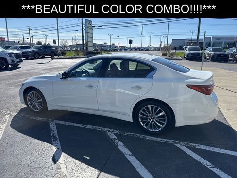 Certified 2023 INFINITI Q50 Luxe w/ Cargo Package AWD/4WD image 8