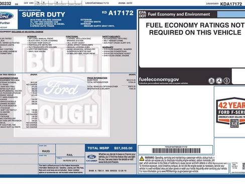 Used 2019 Ford F550 4x4 Regular Cab Super Duty image 1