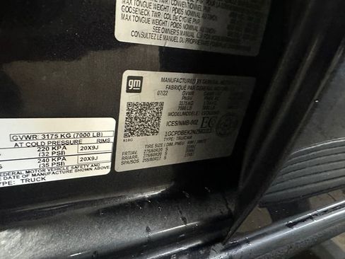 Used 2022 Chevrolet Silverado 1500 Custom image 9