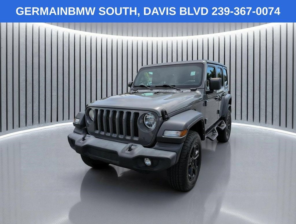 Used 2022 Jeep Wrangler Unlimited Sport AWD/4WD image 9