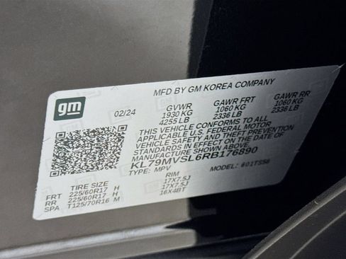 Certified 2024 Chevrolet TrailBlazer ACTIV w/ Convenience Package FWD image 30