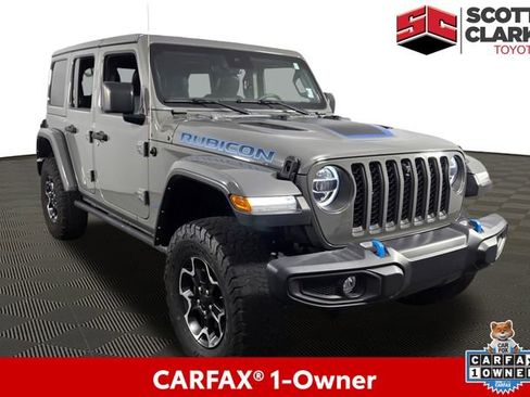 Used 2021 Jeep Wrangler Unlimited Rubicon 4xe w/ Cold Weather Group image 1