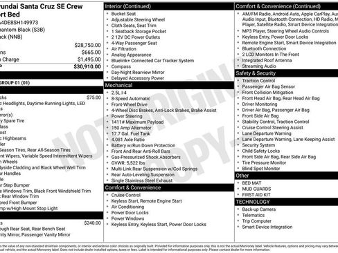 Used 2025 Hyundai Santa Cruz SE image 27