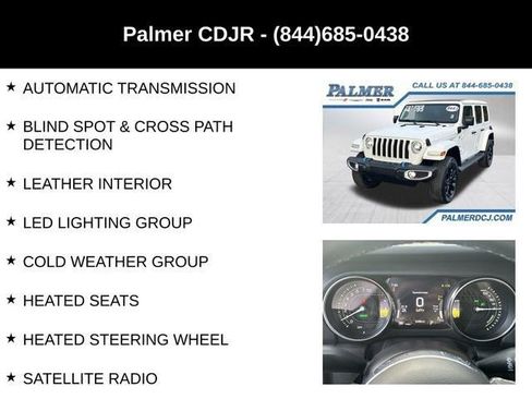 Used 2023 Jeep Wrangler Unlimited Sahara w/ Cold Weather Group AWD/4WD image 14