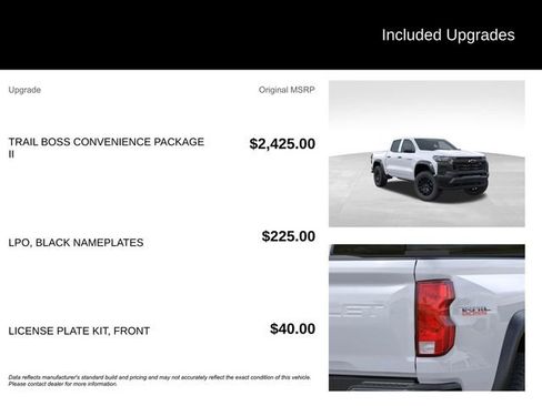 New 2026 Chevrolet Colorado Trail Boss AWD/4WD image 5