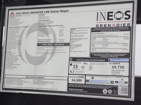 New 2025 INEOS Grenadier image 23