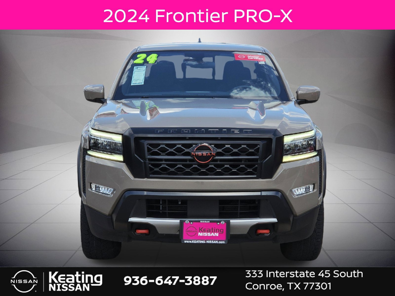 Certified 2024 Nissan Frontier Pro-X w/ Technology Package RWD image 2
