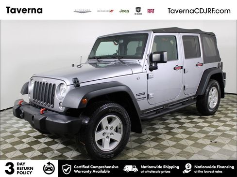 Used 2018 Jeep Wrangler Unlimited Sport S image 1