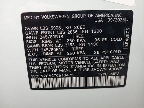 New 2026 Volkswagen Atlas SE AWD/4WD image 28