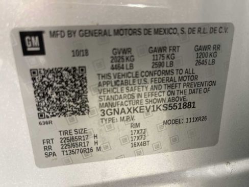 Used 2019 Chevrolet Equinox LT FWD image 21