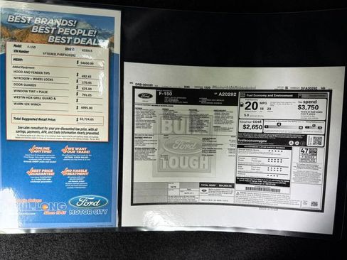 New 2025 Ford F150 STX w/ Equipment Group 201A FX4 image 19