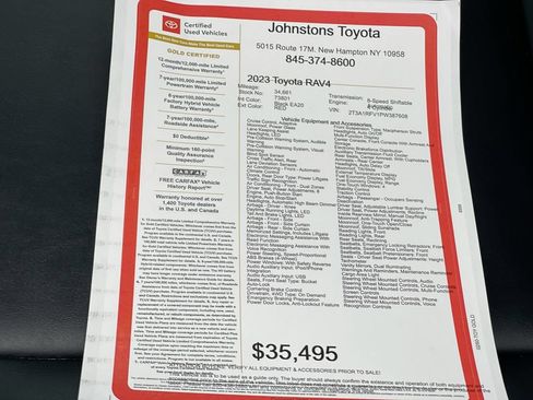 Certified 2023 Toyota RAV4 XLE Premium AWD/4WD image 3