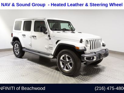 Used 2020 Jeep Wrangler Unlimited Sahara w/ Uconnect 4C Nav & Sound Group