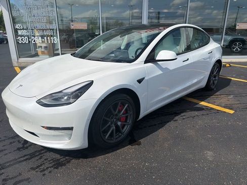 Used 2021 Tesla Model 3 Long Range AWD/4WD image 2