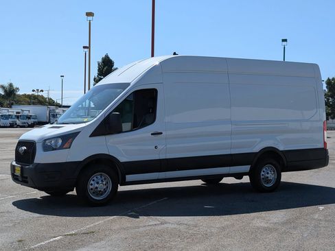 Used 2023 Ford Transit 350 148 High Roof Extended w/ Fleet Safety Package RWD image 3