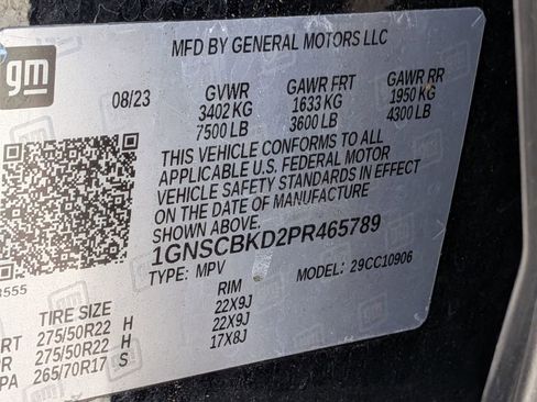 Used 2023 Chevrolet Suburban LS w/ Driver Alert Package RWD image 29