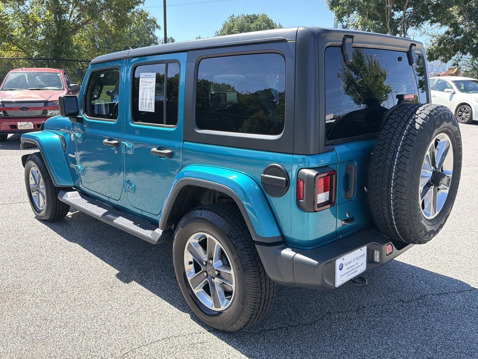 Used 2019 Jeep Wrangler Unlimited Sahara AWD/4WD image 7