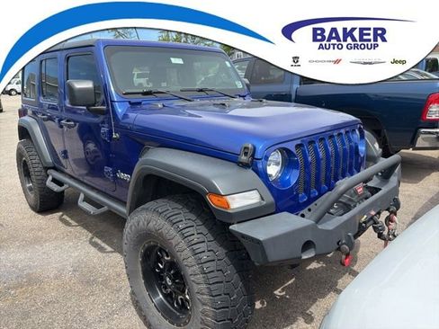 Used 2018 Jeep Wrangler Unlimited Sport S AWD/4WD image 1