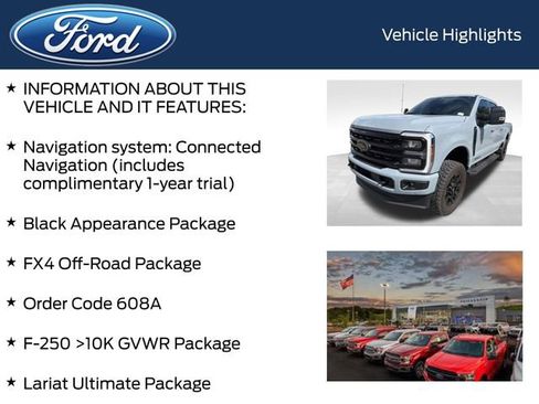 Used 2024 Ford F250 Lariat w/ Lariat Ultimate Package image 4