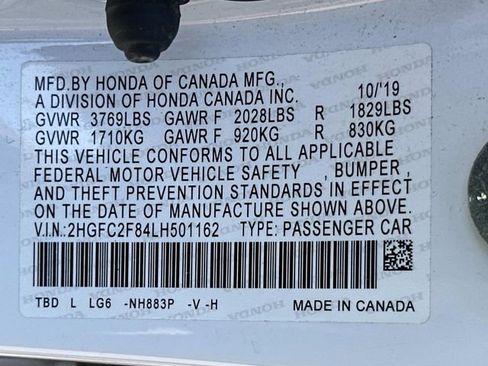 Used 2020 Honda Civic Sport image 32