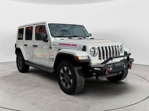 Used 2018 Jeep Wrangler Unlimited Sahara w/ Dual Top Group image 1