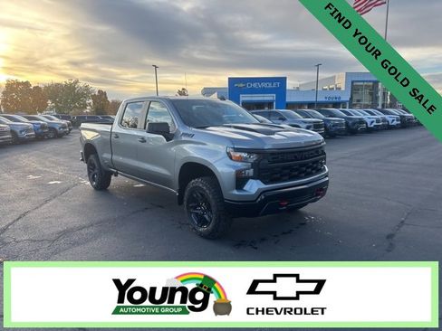 New 2026 Chevrolet Silverado 1500 Custom Trail Boss w/ LPO, Dark Essentials Package image 1