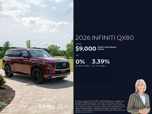 New 2026 INFINITI QX80 Autograph w/ Autograph Exterior Package image 2