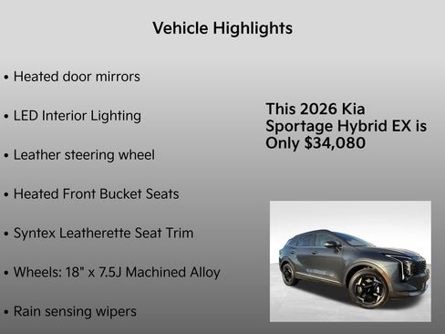 New 2026 Kia Sportage EX image 10