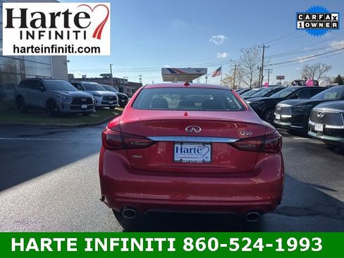 Certified 2022 INFINITI Q50 Luxe w/ Cargo Package image 6