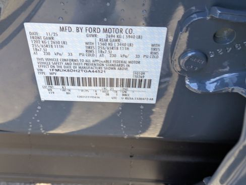 New 2026 Ford Explorer Active image 40