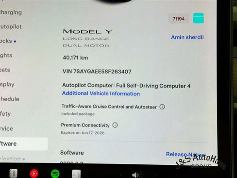 Used 2025 Tesla Model Y Long Range AWD/4WD image 15