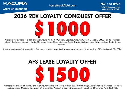 New 2026 Acura RDX SH-AWD image 16