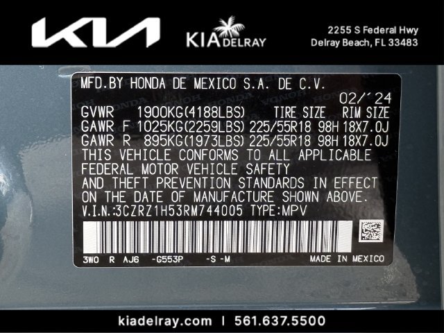Used 2024 Honda HR-V Sport image 34