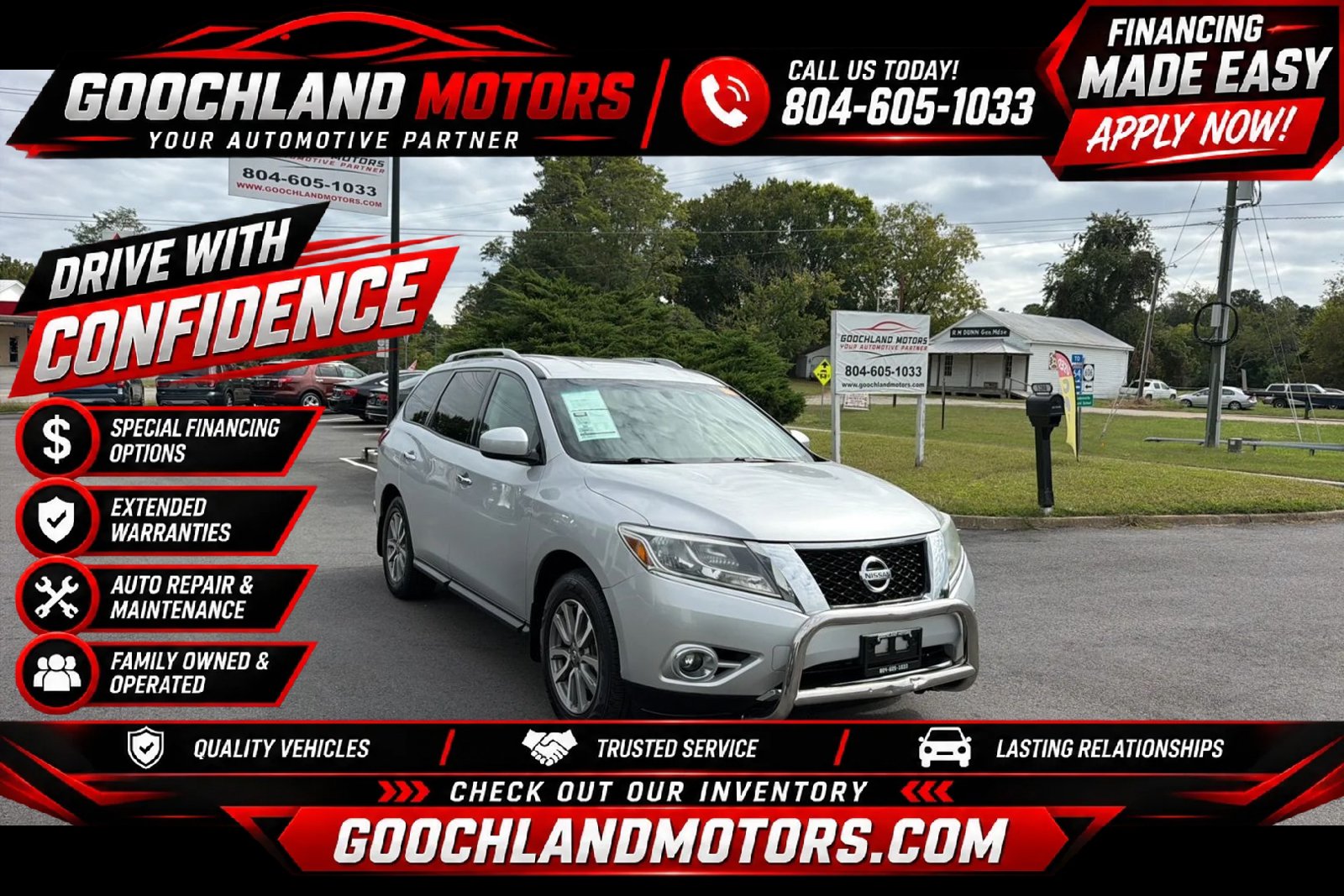 Used 2013 Nissan Pathfinder SV AWD/4WD image 1