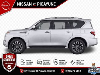 Used 2022 Nissan Armada Platinum w/ Captain's Chairs Package RWD video 2